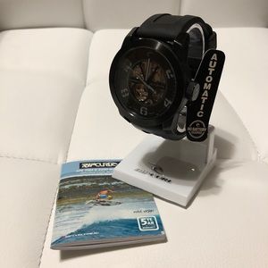 Rip Curl Men’s Black R1 Automatic Watch